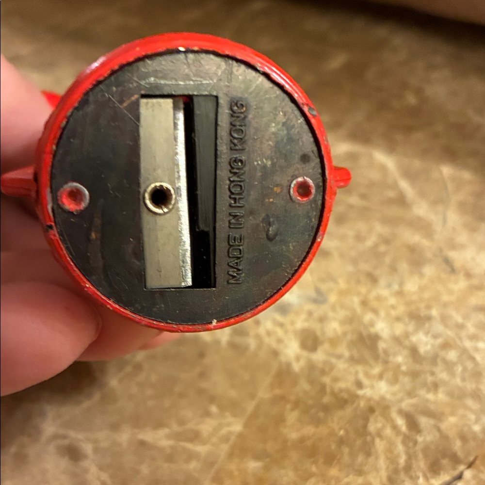 Red Miniature Lantern Pencil Sharpener Hong Kong - Picture 5 of 10
